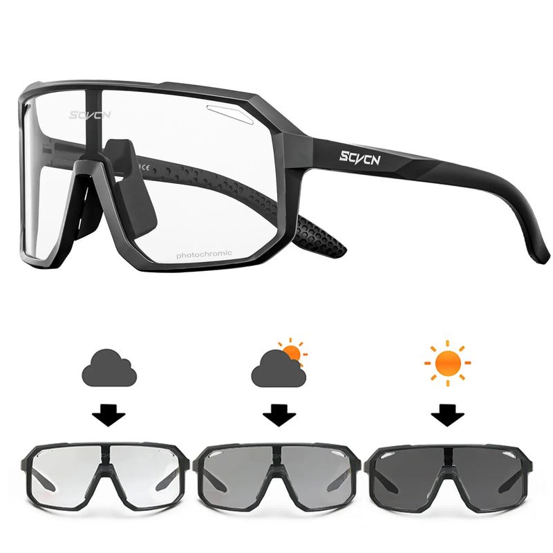 Scvcn óculos de ciclismo bicicleta mountain bike caminhadas acampamento golfe uv400 óculos de sol esporte proteção para homens mulheres beisebol