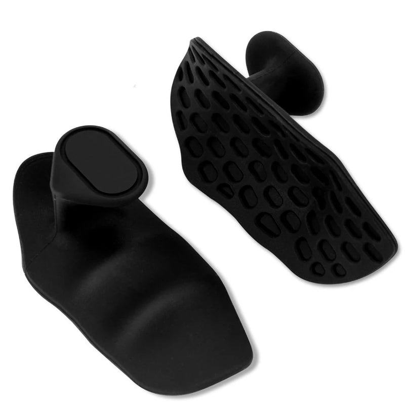 Luvas de Academia em Silicone — Antiderrapantes, Sem Dedos e com Proteção Antissuor.