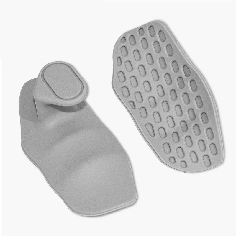 Luvas de Academia em Silicone — Antiderrapantes, Sem Dedos e com Proteção Antissuor.