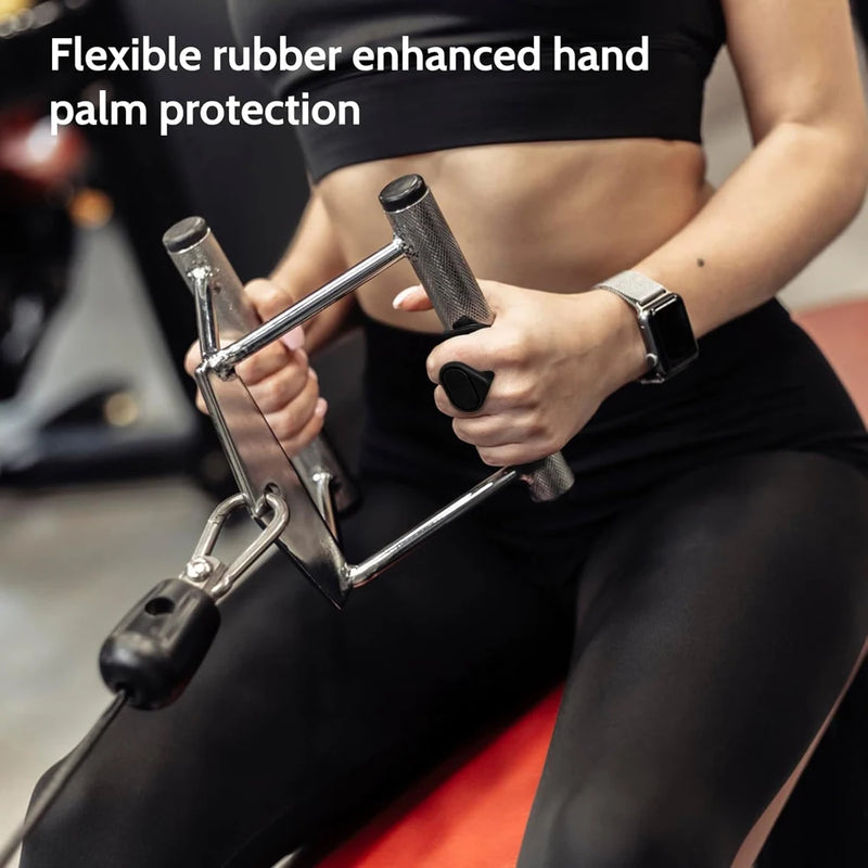 Luvas de Academia em Silicone — Antiderrapantes, Sem Dedos e com Proteção Antissuor.