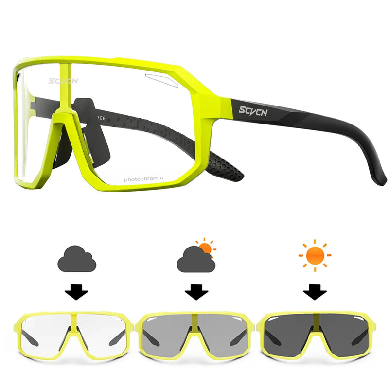 Scvcn óculos de ciclismo bicicleta mountain bike caminhadas acampamento golfe uv400 óculos de sol esporte proteção para homens mulheres beisebol