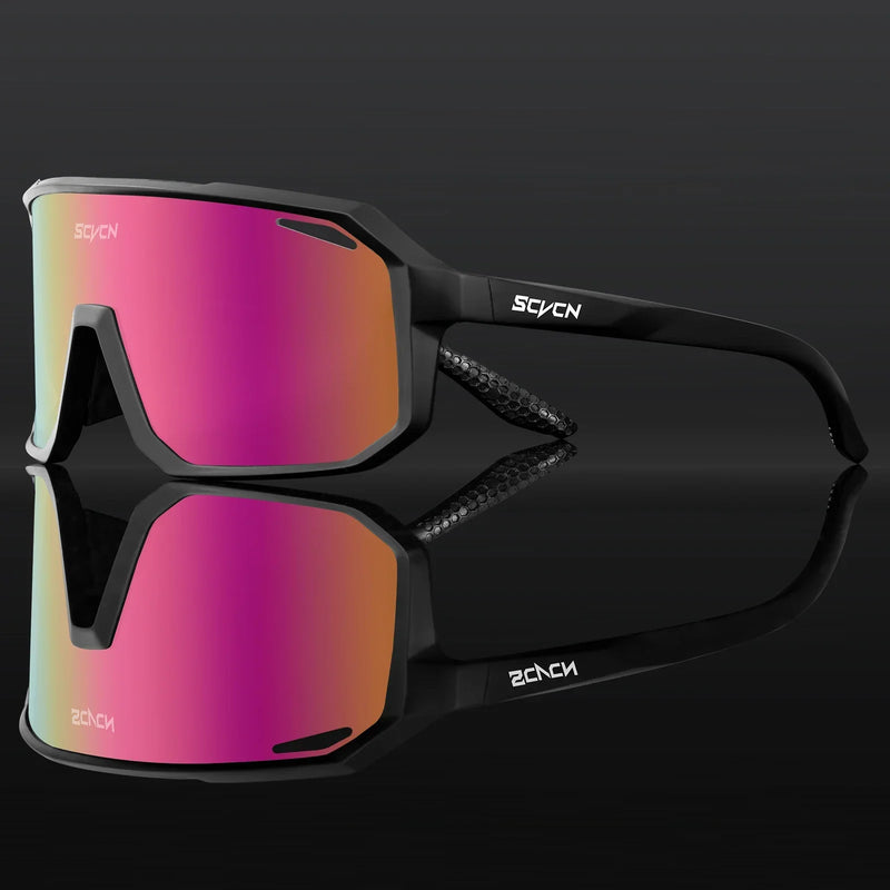 Scvcn óculos de ciclismo bicicleta mountain bike caminhadas acampamento golfe uv400 óculos de sol esporte proteção para homens mulheres beisebol
