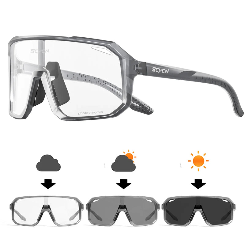 Scvcn óculos de ciclismo bicicleta mountain bike caminhadas acampamento golfe uv400 óculos de sol esporte proteção para homens mulheres beisebol