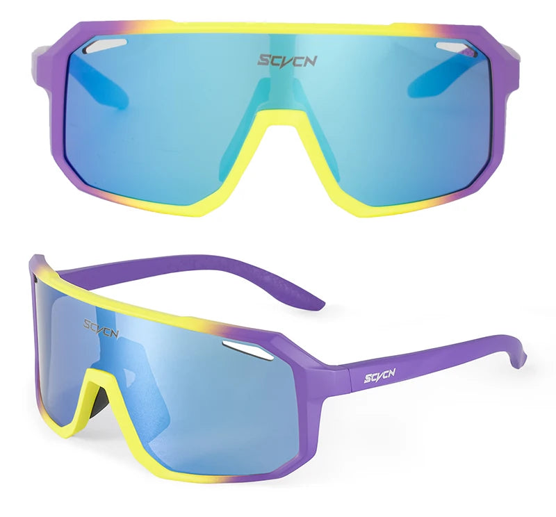 Scvcn óculos de ciclismo bicicleta mountain bike caminhadas acampamento golfe uv400 óculos de sol esporte proteção para homens mulheres beisebol