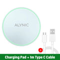 30W Wireless Charger For iPhone 15 14 13 12 X Pro Max Induction Fast Charging Pad Dock Station For Samsung S23 S22 Xiaomi Huawei