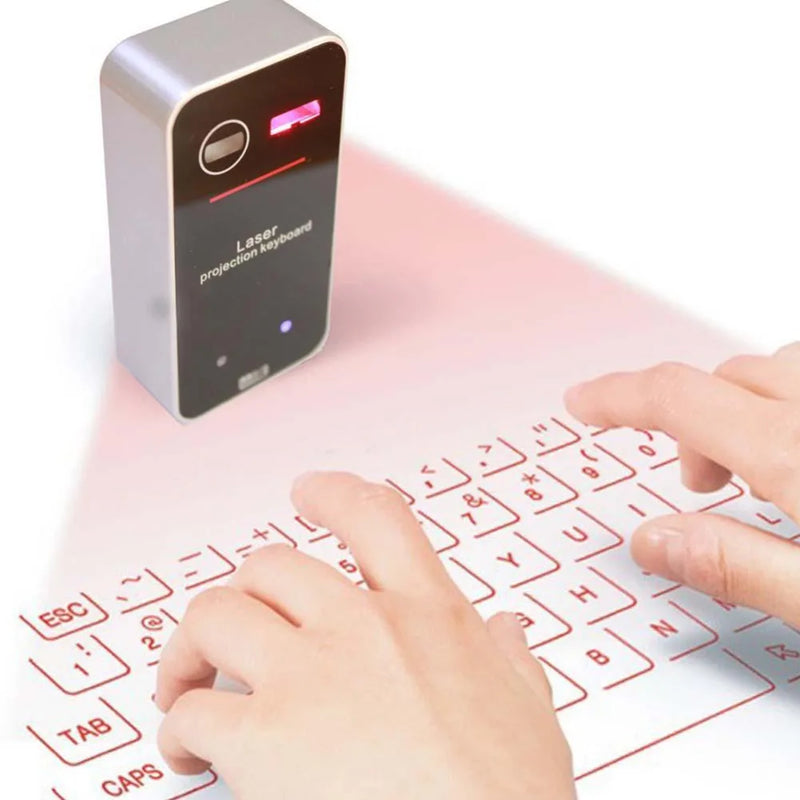 Teclado holográfico Laser Projection Portátil Bluetooth