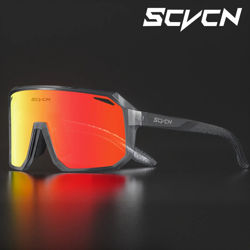 Scvcn óculos de ciclismo bicicleta mountain bike caminhadas acampamento golfe uv400 óculos de sol esporte proteção para homens mulheres beisebol