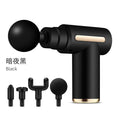 Massageador Muscular Portátil — Toque LED, 4 Cabeças e Alívio Corporal Profundo.